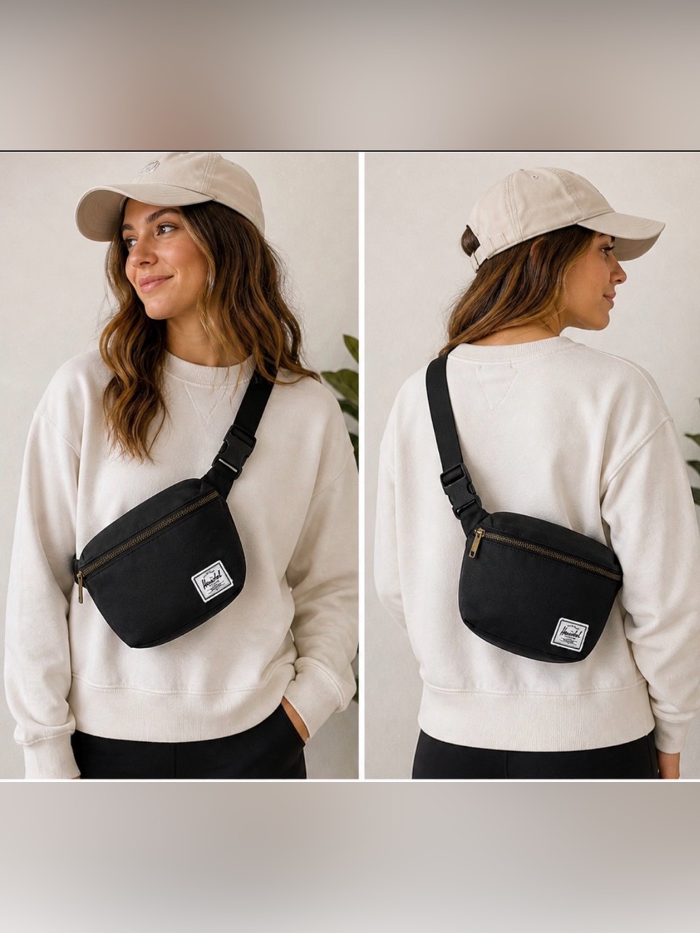 Herschel Supply Company Black Belt Bag